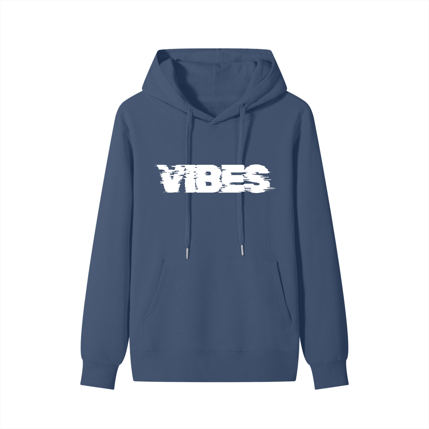 VIBES Classic Hoodie- White Print