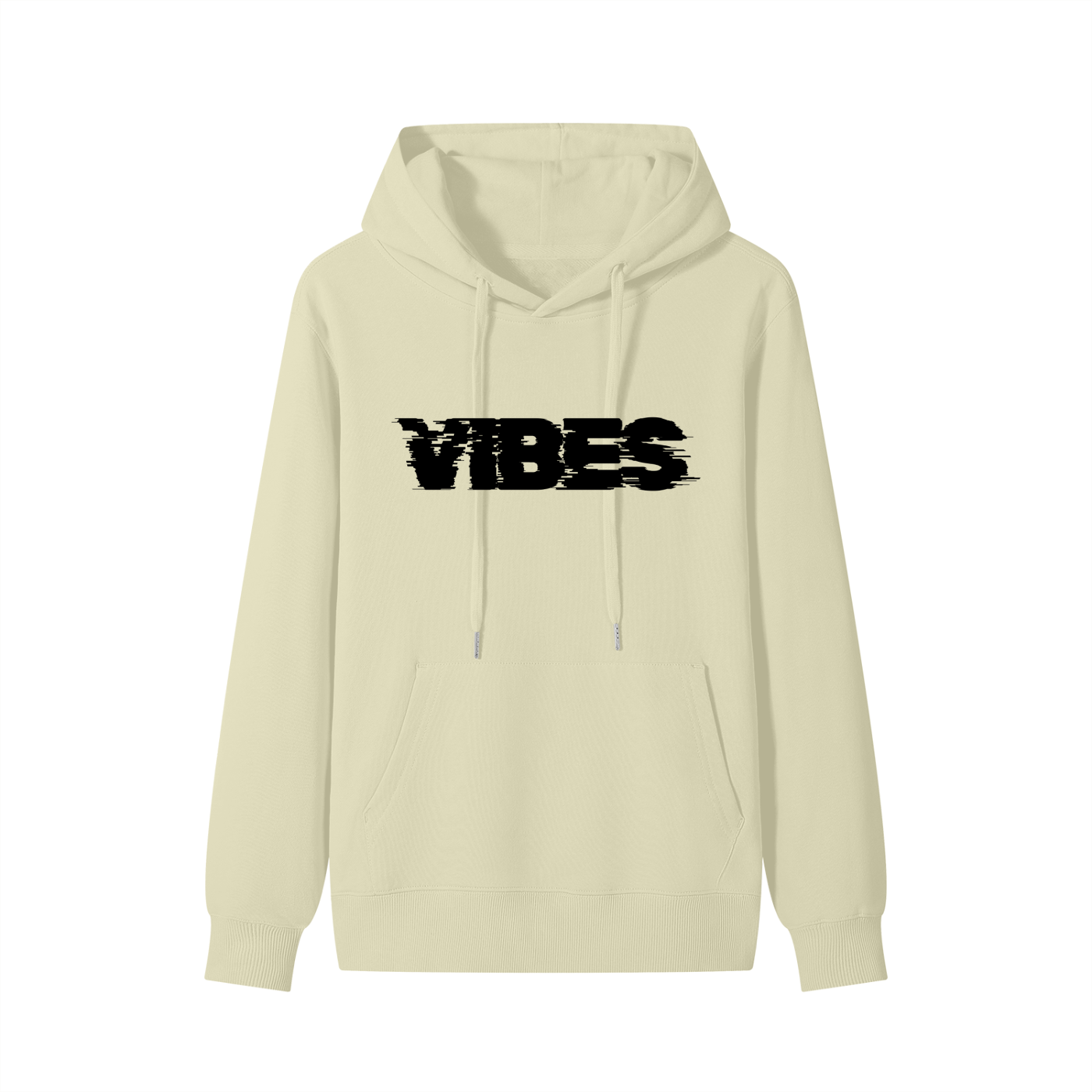 VIBES Classic Hoodie- Black Print
