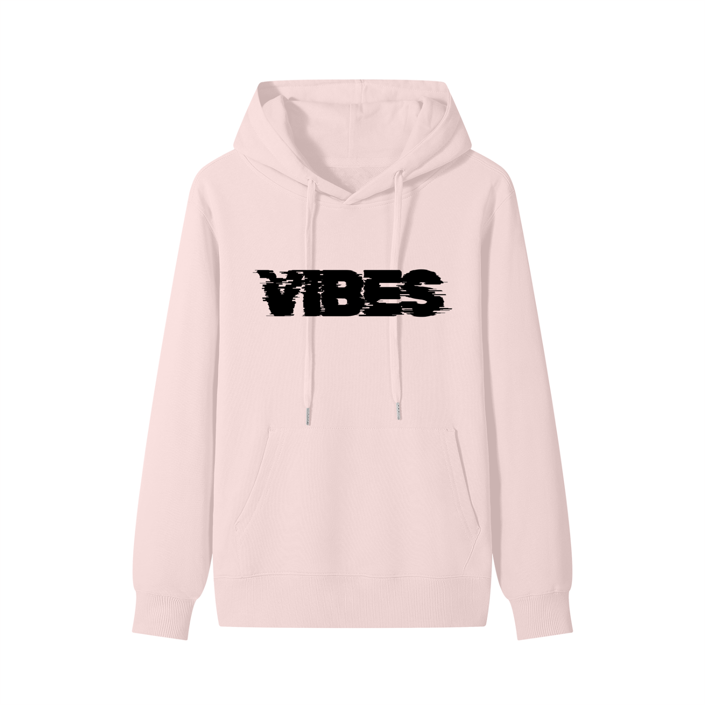 VIBES Classic Hoodie- Black Print