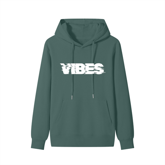 VIBES Classic Hoodie- White Print