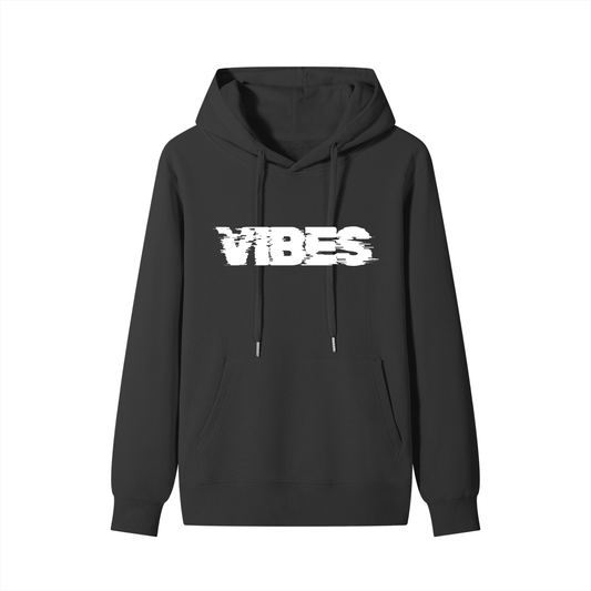 VIBES Classic Hoodie- White Print