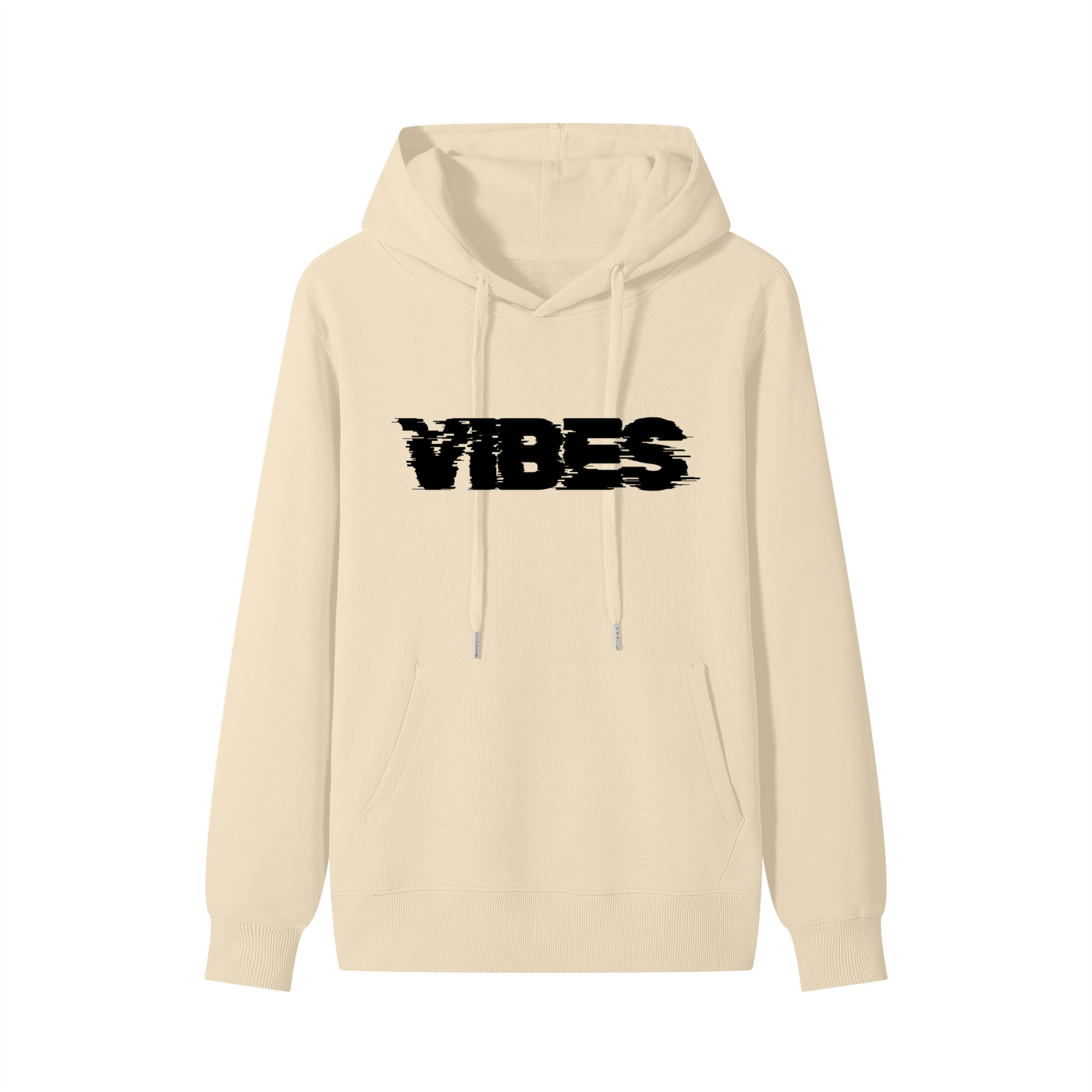VIBES Classic Hoodie- Black Print