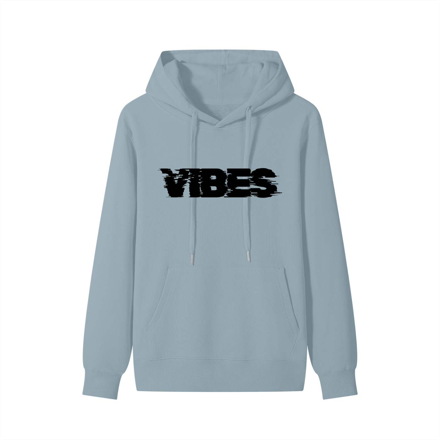 VIBES Classic Hoodie- Black Print
