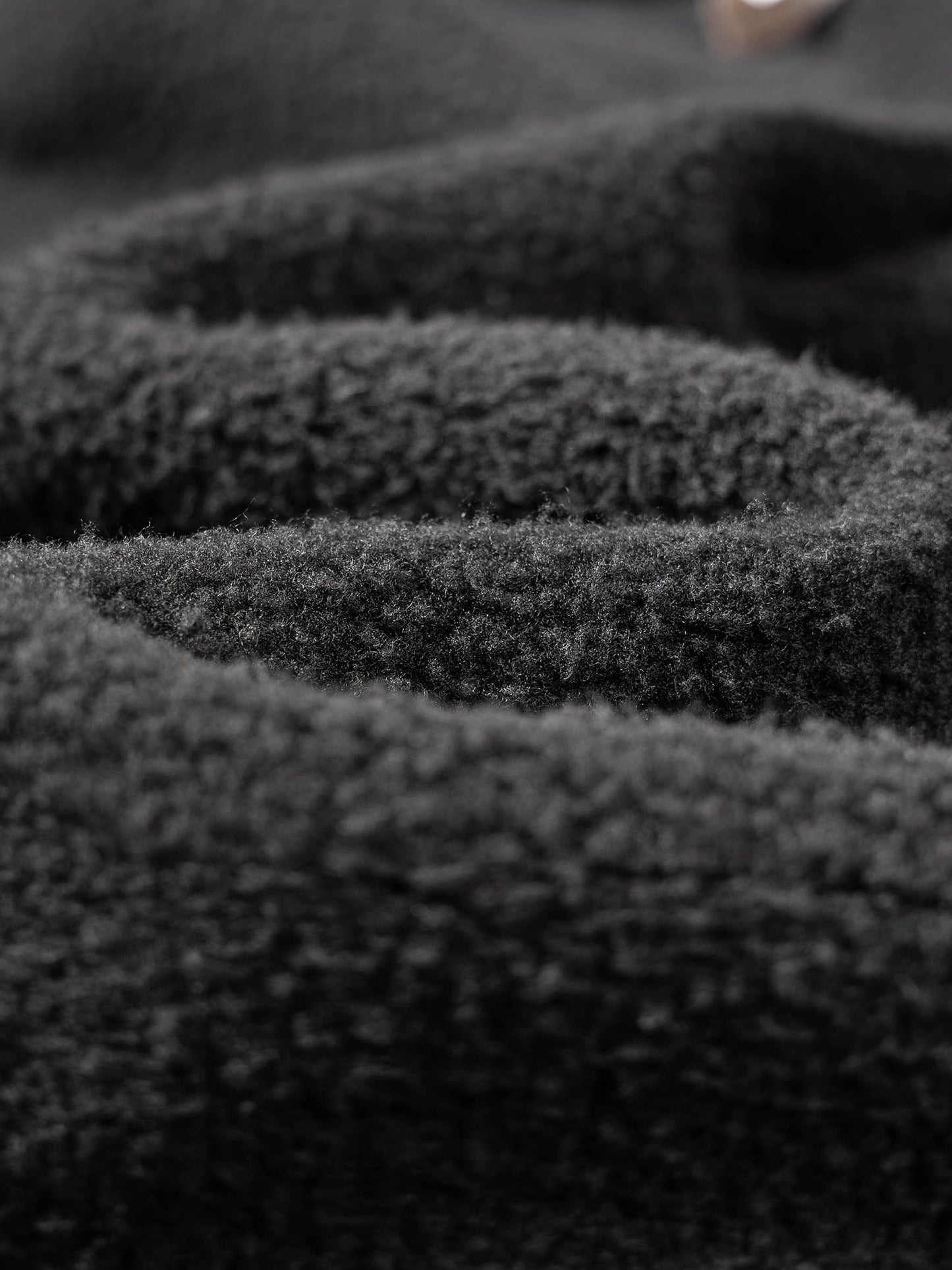 Large AURARUSH Vintage Washed Frayed Fleece Hoodie